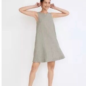 Madewell cotton linen swing dress
